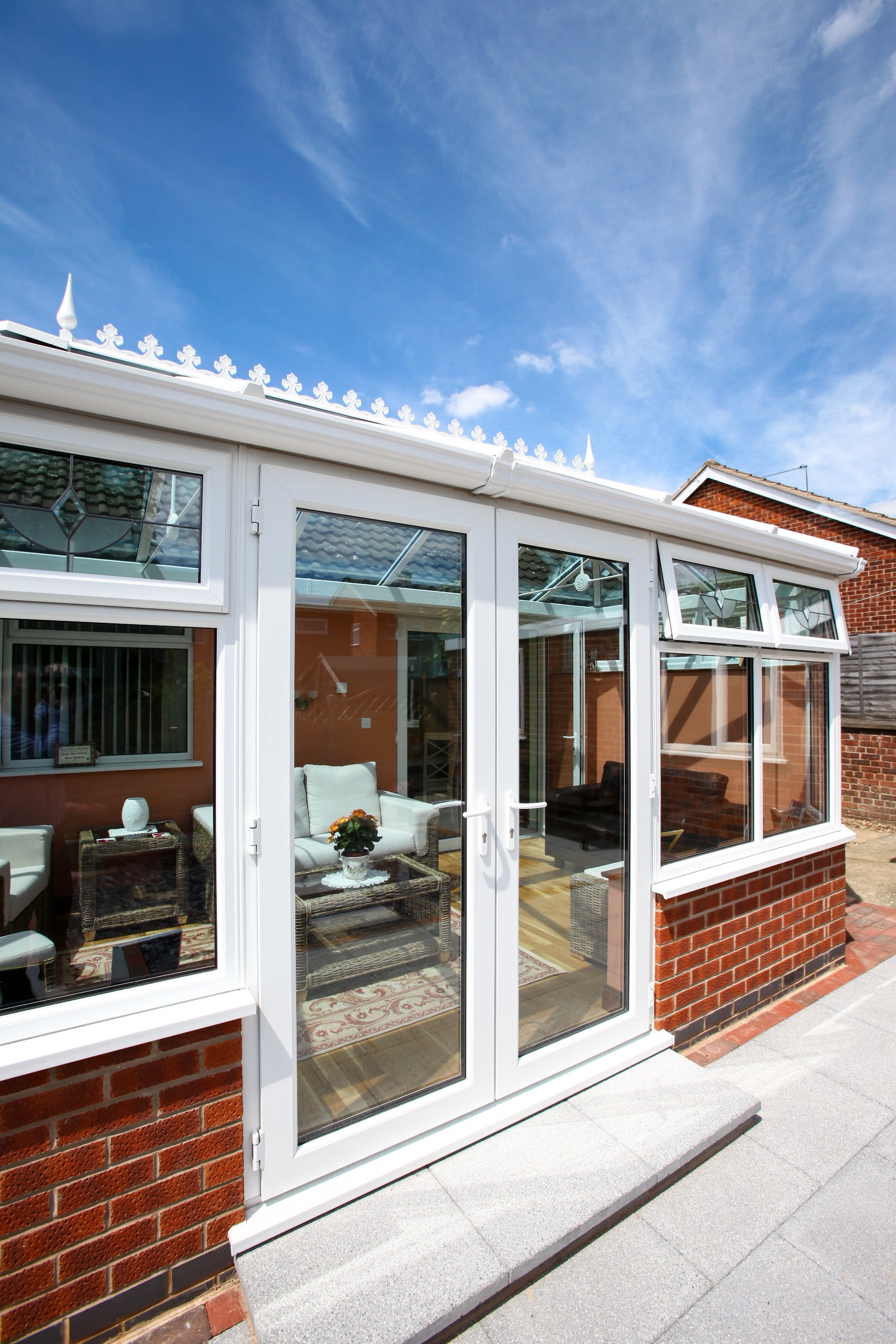 french doors in conservatory Enfield