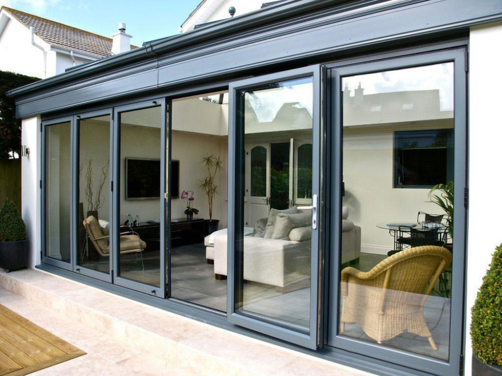 aluminium bi-fold doors enfield