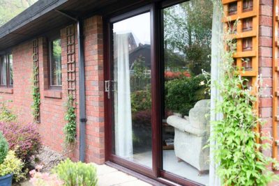 Cost effective sliding doors made from aluminium in Hayes