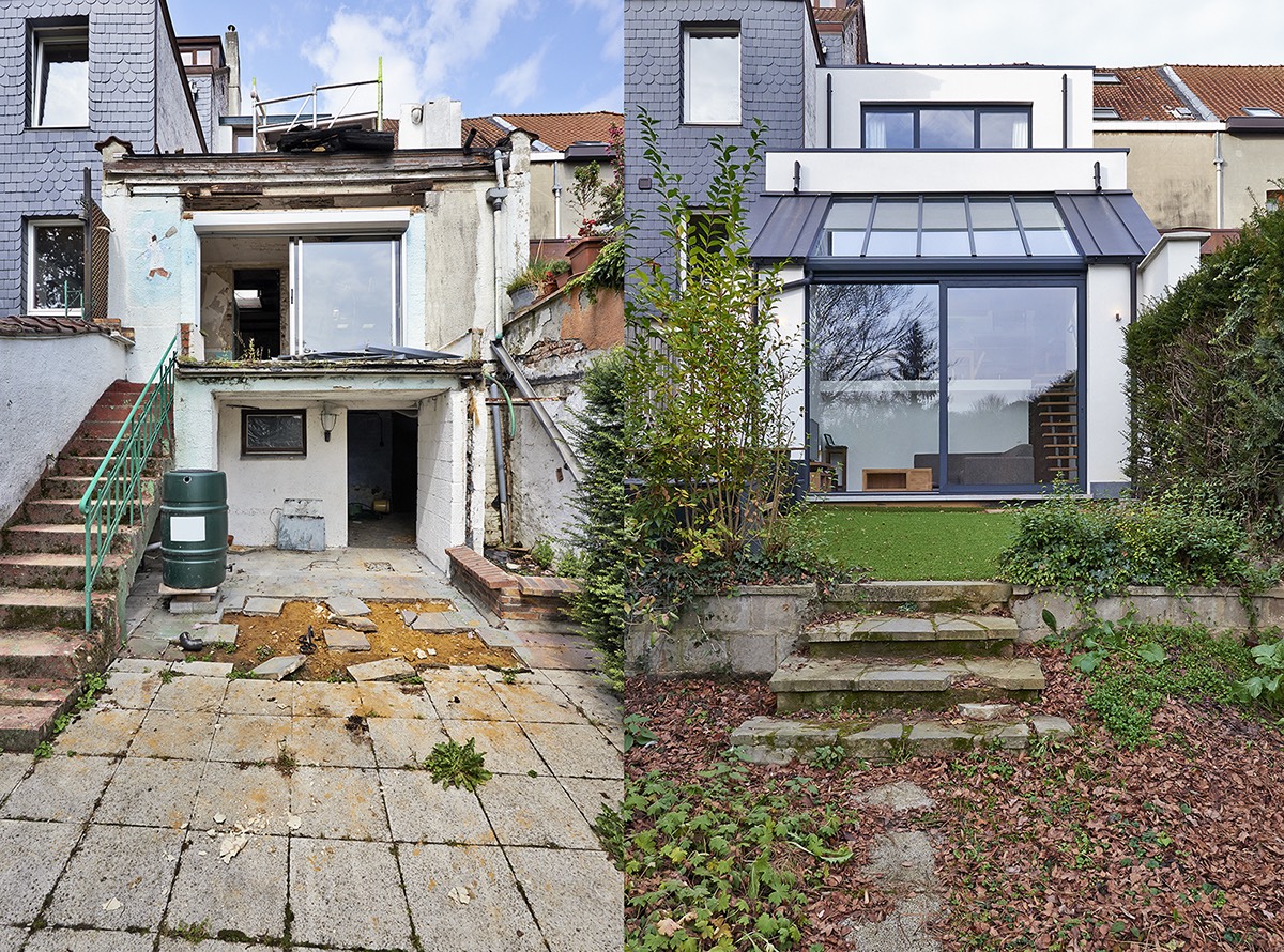 Orangery Before and After Amersham